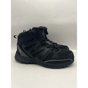 Wolverine Nimble Mid Black CSA Steel Toe Work Shoes Women Size 9